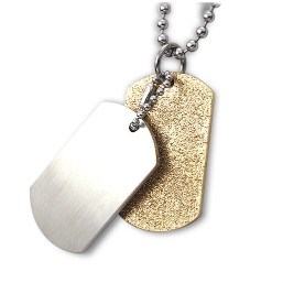 "Dogtags" Halsband.